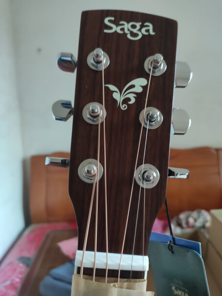 吉他萨伽SAGA单板民谣吉他面单木吉他入门初学者乐器好用吗？评价质量实话实说？