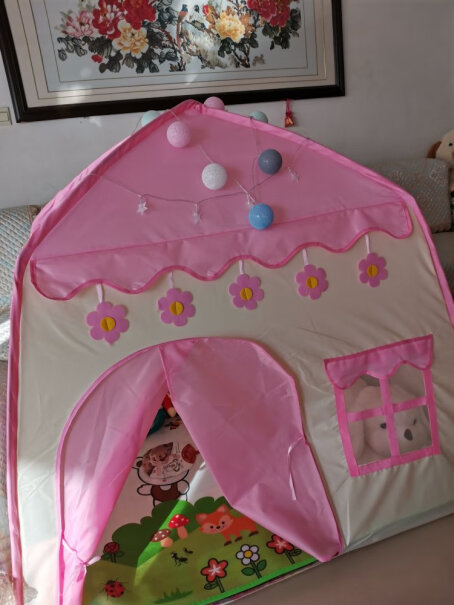 游戏屋鲲爪儿童帐篷室内室外游戏屋玩具男孩女孩宝宝公主城堡海洋球池评测结果不看后悔,评测数据如何？