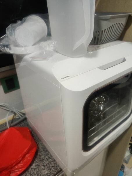 布谷家用台式洗碗机4-6套台式免安装活氧清洗智能解冻请问立着能放多大的盘子？直径24mm的能放下吗？