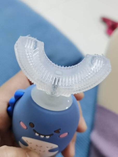 爱贝迪拉儿童电动牙刷智能U型牙刷牙刷头能高温消毒吗？
