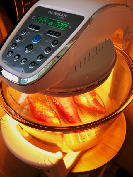 德国宝空气炸锅家用玻璃大容量10L做薯条用多少分钟？多少温度度？