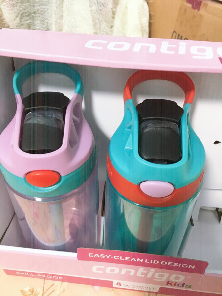 水壶-水杯Contigo康迪克儿童水杯秋冬季鸭嘴塑料吸管杯哪个更合适,哪个性价比高、质量更好？
