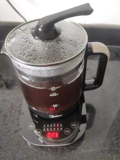 美的水壶养生办公室1.5L净润煮茶大容量智能烧水快吗？