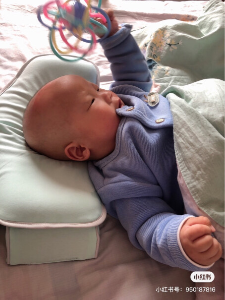 碧荷PHealthKids婴儿枕头两个月宝宝睡偏了用这个能睡回来嘛？