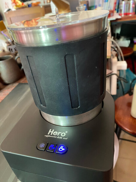 Hero电动打奶器可以做拉花吗？