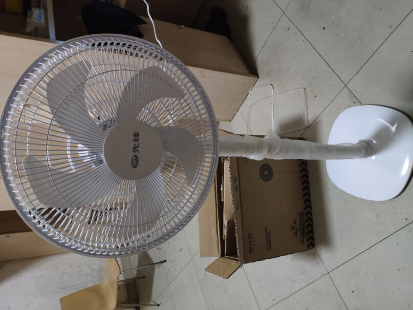 先锋Singfun电风扇台地两用空气循环扇京东先锋的风扇我买过好多个，这次买个智能的？