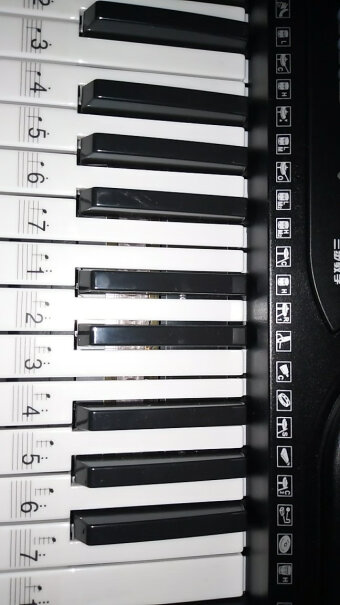 美科MK-97561键钢琴键多功能智能电子琴儿童初学乐器发光的好还是不发光的好？总感觉红灯很刺眼？