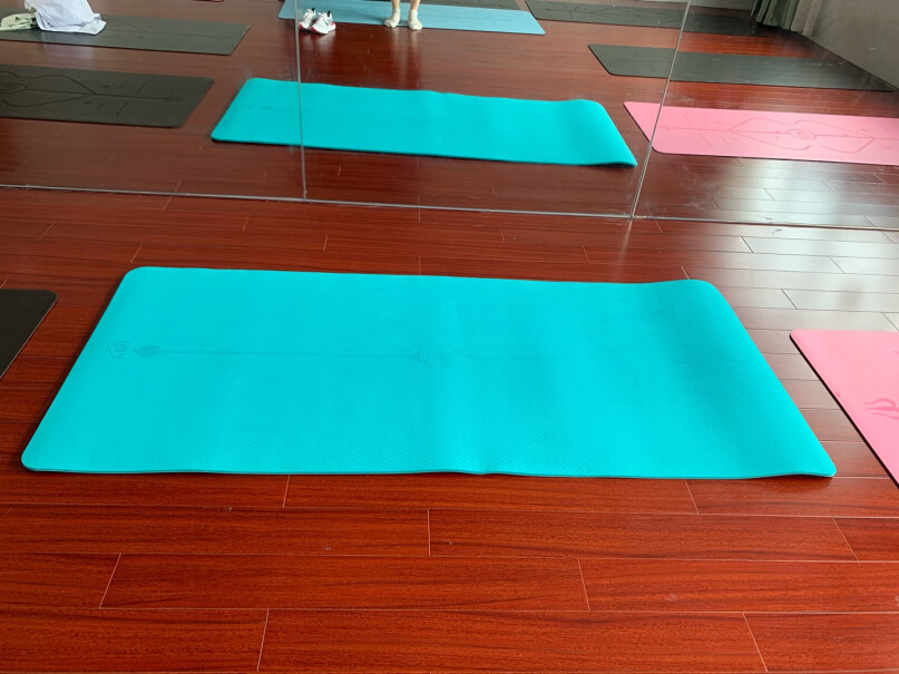 瑜伽垫奥义瑜伽垫TPE环保183*80cm加宽中位线健身垫评测哪款质量更好,评测哪款值得买？
