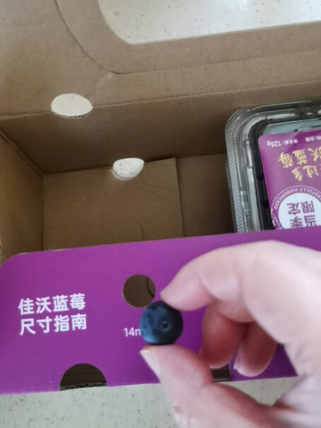 佳沃云南蓝莓14mm 12盒原箱生鲜用户评价如何？用户使用感受分享？