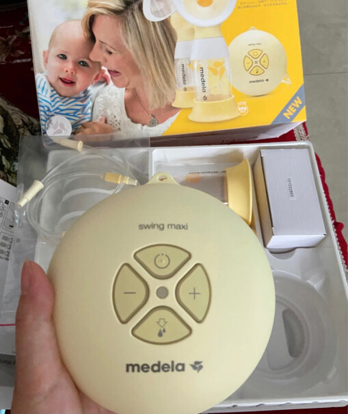 Medela美德乐吸奶器双边电动吸乳器母乳集奶器有没有吸奶的时候奶罩下面漏奶？