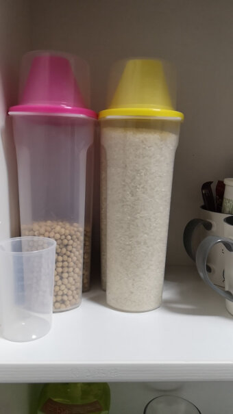 百露4个装超大厨房杂粮密封罐塑料五谷收纳罐储物罐时间长了，粮食会不会发霉？