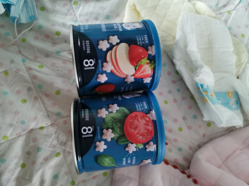 嘉宝Gerber宝宝零食婴儿辅食泡芙苹果草莓星星米饼没有牙齿可以吃吗？