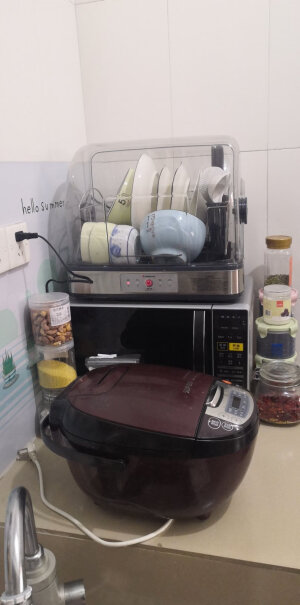 志高消毒柜保洁柜家用请问28L的把碗碟架取出以后能放入40cm长度的砧板吗？