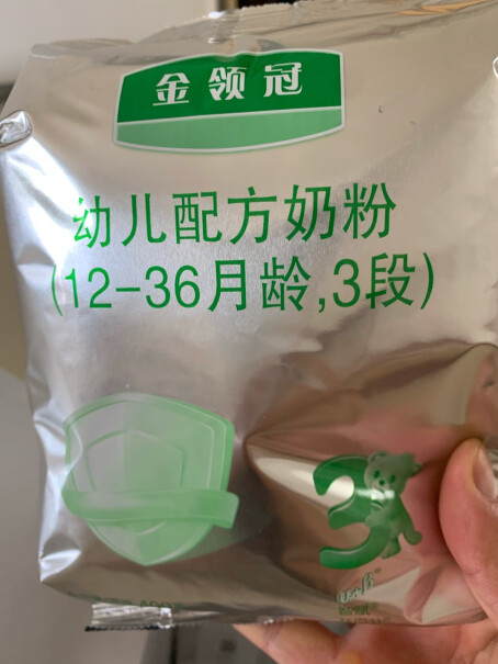 伊利奶粉金领冠系列这个奶粉甜吗？