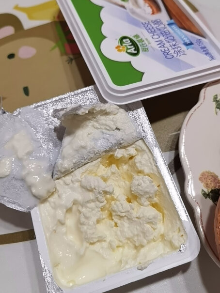 爱氏晨曦涂抹奶酪 经典原味 150g/盒你们收到的是豆腐渣状的吗？收到时是常温的吗？