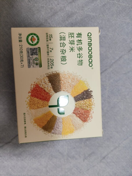 QINBAOBAO亲宝宝胚芽米多谷物粥210克真的好吗？功能评测结果！