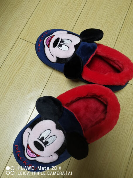 DISNEY迪士尼儿童棉拖鞋平时穿32码，选多大码合适？