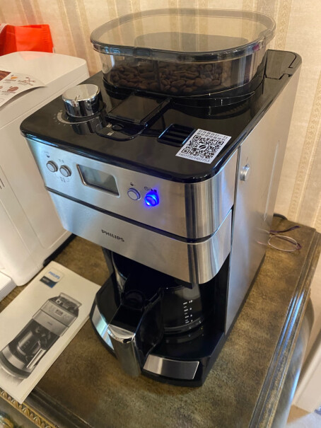 飞利浦咖啡机家用全自动美式咖啡机是中文显示还是英文呢？