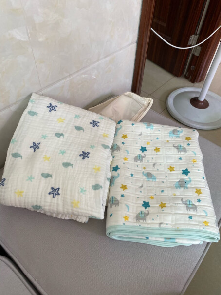 洁丽雅6层纯棉婴儿纱布浴巾大家给新生儿都准备多少条浴巾？