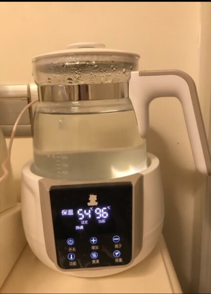 暖奶消毒小白熊恒温水壶调奶器1.2L使用感受,值得买吗？