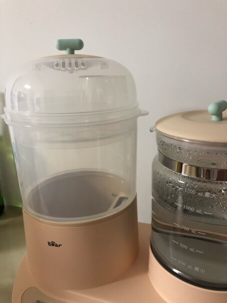 小熊恒温水壶调奶器1.2L这个烧水壶可以烧开水吗？我看到玻璃水壶底圈也有一圈硅胶啊？