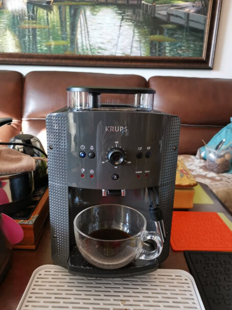 咖啡机克鲁伯咖啡机欧洲原装进口意式家用全自动现磨豆自带奶泡器最真实的图文评测分享！大家真实看法解读？