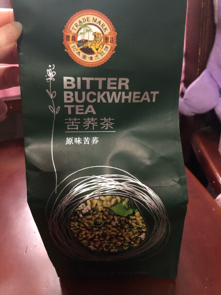 虎标养生茶苦荞茶350g/独立小袋装为什么闻着挺香 喝起来有股淡淡的糊味？
