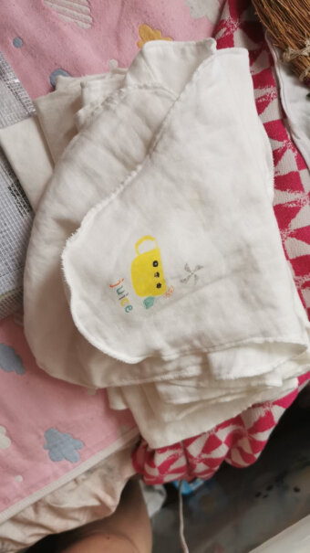 米乐鱼儿童吸汗巾宝宝隔汗巾婴儿垫背巾小孩汗巾五岁男孩能用吗，买多大号？