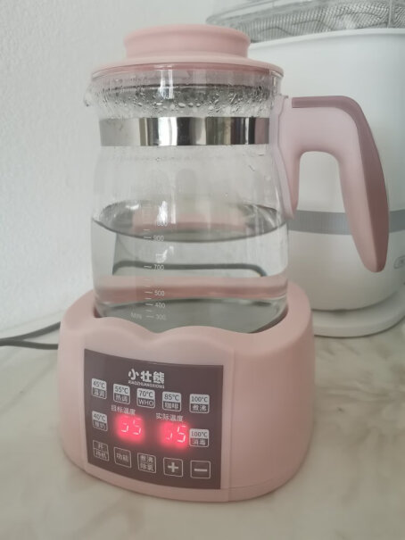 小壮熊婴儿恒温调奶器这个是需要每次添水之后手动煮开，还是自动煮开？
