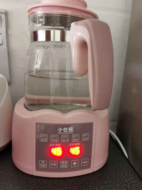 小壮熊婴儿恒温调奶器具体怎么操作？要用来调奶的，是先按煮沸键就会自动烧开然后保温吗？