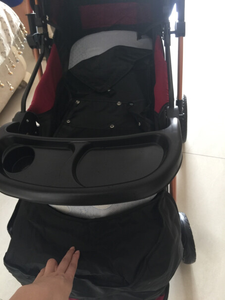 豪威婴儿推车双向避震可躺可坐小孩子儿童手推车轻便折叠好推吗？