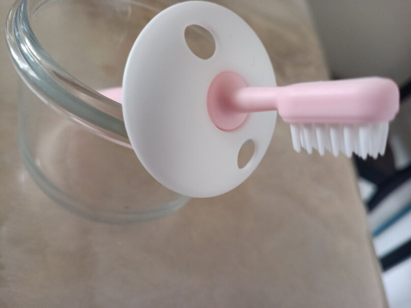 婴儿口腔清洁gb好孩子婴儿硅胶牙刷使用体验,来看下质量评测怎么样吧！