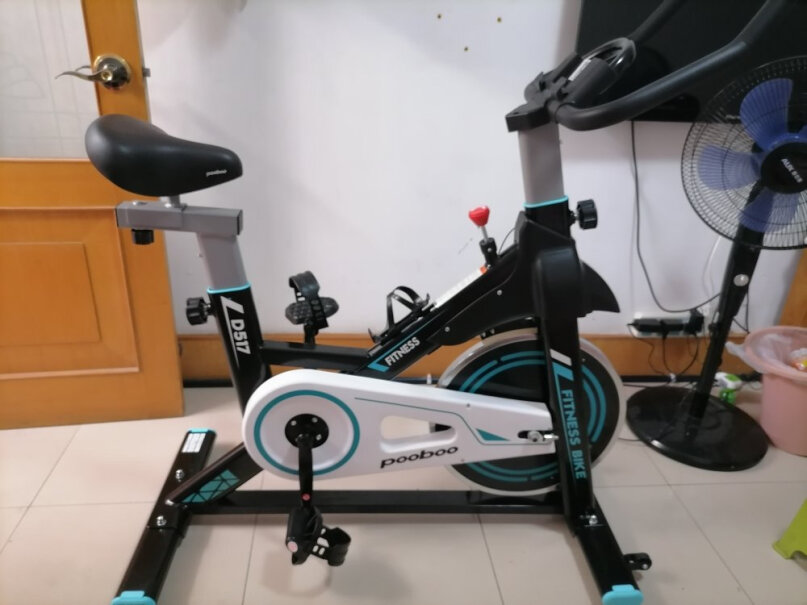 蓝堡动感单车家用健身器材室内脚踏车运动健身车D517承重多少？