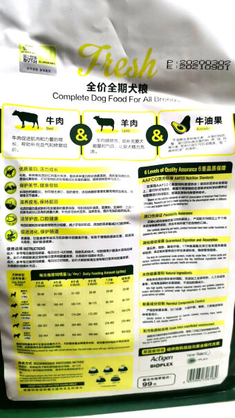 耐威克狗粮全犬种通用成犬狗粮10kg2.5kg*4包7个月的巨贵可以吃吗？