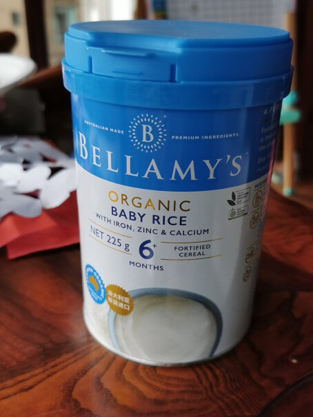 贝拉米Bellamy's多少度的水冲调？包装上没有写。