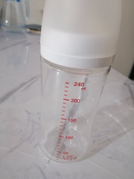 贝亲玻璃奶瓶宽口径 160ml 自然实感奶嘴会不会太长？