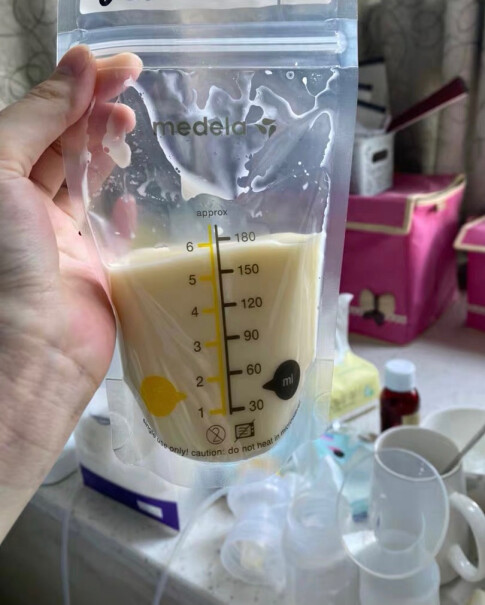 吸奶器美德乐储奶袋存奶袋母乳储存保鲜一次性奶袋180ml*25片评测哪款功能更好,多少钱？