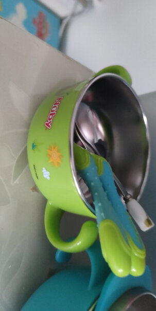 努比儿童餐具辅食碗婴儿碗大家第一次用洗洁精洗的吗？