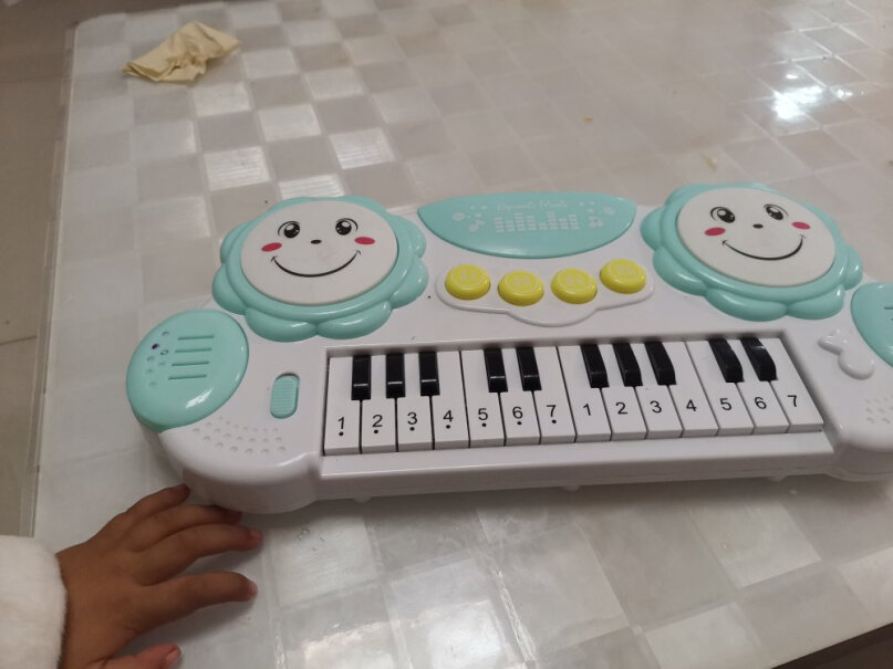 早教启智猫贝乐儿童玩具电子琴婴儿音乐玩具拍拍鼓2合1电子琴告诉你哪款性价比高,来看下质量评测怎么样吧！