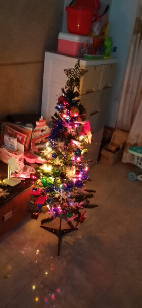 创意玩具芊芊熊豪华加密家庭办公室摆件发光圣诞树质量值得入手吗,来看看图文评测！