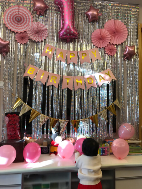 婚庆节庆佳茉生日气球装饰最真实的图文评测分享！来看下质量评测怎么样吧！