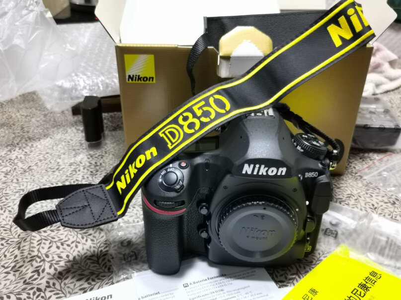 尼康D850 单反相机看到别人晒单，相机机身包装是气泡袋，而我的不是呢！