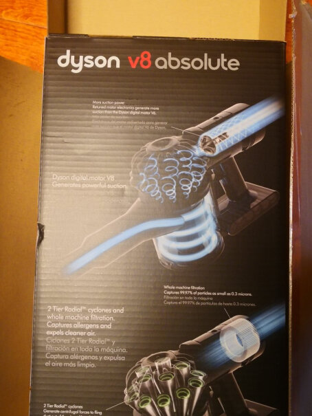戴森Dyson吸尘器V8充滿電 能吸多久？