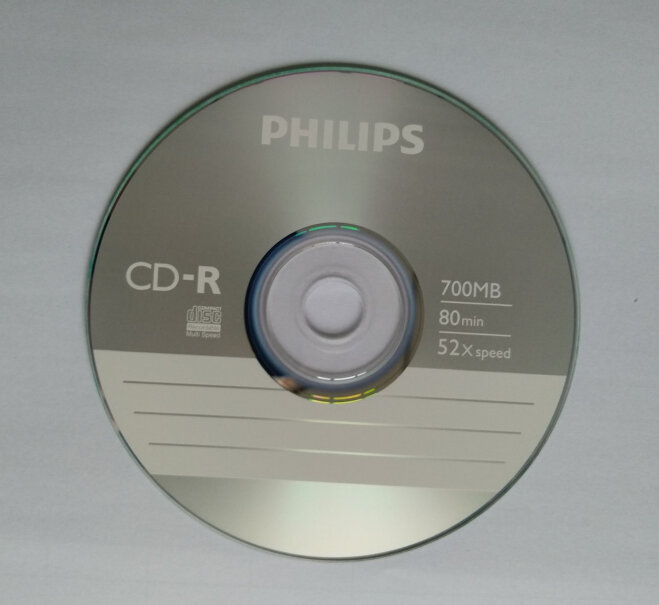飞利浦CD-R光盘能刻录资料吗？