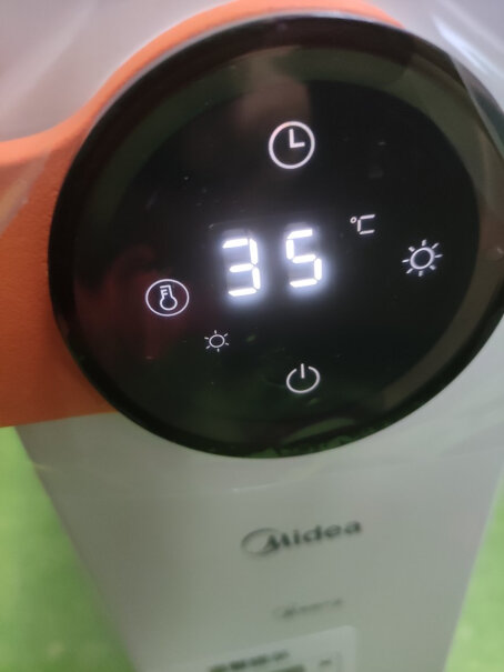 美的京东小家智能生态暖阳系列取暖器不用手机，能手动操作吗？