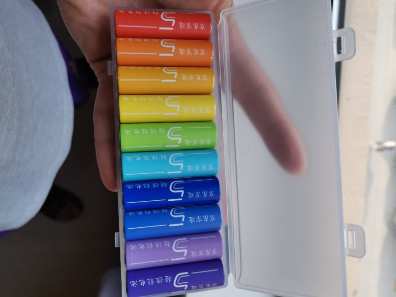京造碱性彩虹电池 5号7号混装5号和7号分别是多少？