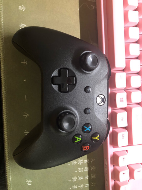 手柄-方向盘微软Xbox无线控制器磨砂黑+Win10适用的无线适配器质量怎么样值不值得买,评测怎么样！