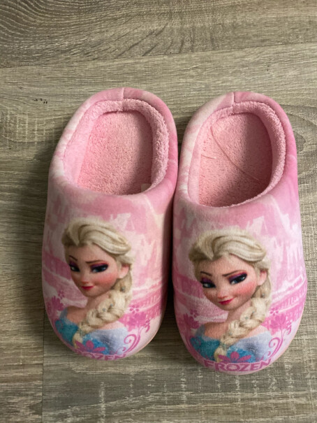 DISNEY迪士尼儿童棉拖鞋粉蓝色各一双怎么备注？