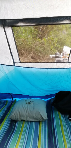 牧高笛公园休闲3-4人大空间速开透气防风防雨自动帐篷零动这款是单帐还是有内账？