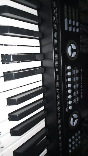 美科MK-97561键钢琴键多功能智能电子琴儿童初学乐器这款是亮灯的吗？